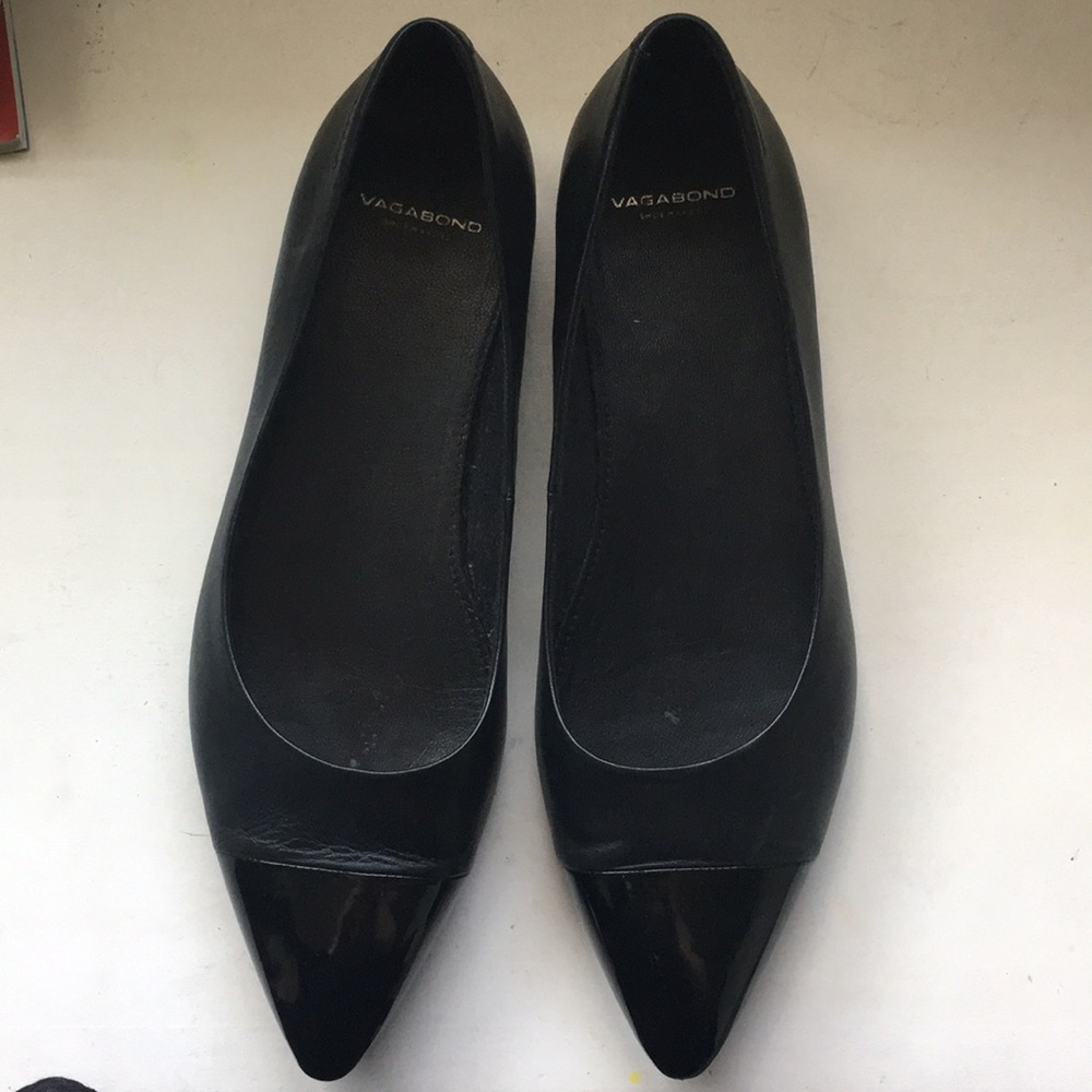 VAGABOND Pointed Toe Flats Size EU 40